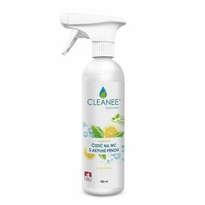 CLEANEE ECO Home Hygienický čistič WC s aktivní pěnou citron 500 ml obraz