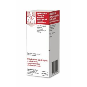 Ambroxol AL 7, 5 mg/ml kapky 100 ml obraz