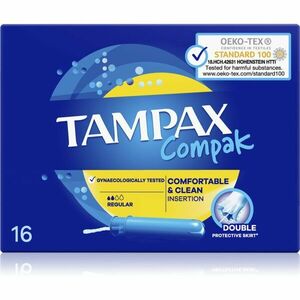 Tampax Compak Regular tampony s aplikátorem 16 ks obraz