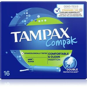 Tampax Compak Super tampony s aplikátorem 16 ks obraz