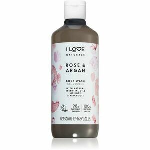 I love... Naturals Rose & Argan opojný sprchový gel s vůní růží 500 ml obraz