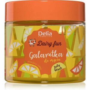 Delia Cosmetics Dairy Fun sprchové želé Lemon 350 g obraz