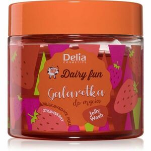 Delia Cosmetics Dairy Fun sprchové želé Strawberry 350 g obraz