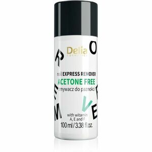 Delia Cosmetics Nail Express odlakovač na nehty s vitamíny 100 ml obraz