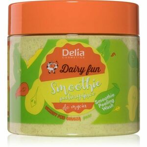 Delia Cosmetics Dairy Fun tělový peeling Pear 350 g obraz