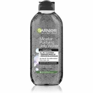 Garnier Skin Naturals Pure Charcoal gelová micelálrní voda s aktivním uhlím 400 ml obraz
