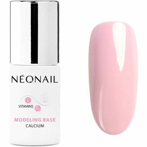NeoNail Modeling Base Calcium podkladový lak pro gelové nehty s vápníkem odstín Blush Boomer 7, 2 ml obraz