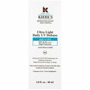 Kiehl's Dermatologist Solutions Ultra Light Daily UV Defense Aqua Gel SPF 50 PA++++ ultra lehký ochranný fluid pro všechny typy pleti včetně citlivé S obraz