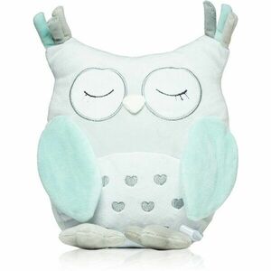 BabyOno Have Fun Owl Sofia plyšová hračka s chrastítkem Blue 1 ks obraz