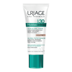 Uriage Tónovací krém proti nedokonalostem pleti Hyséac 3-Regul SPF 30 (Global Tinted Skin-Care SPF 30) 40 ml obraz