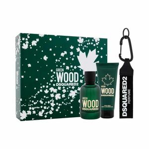 Dsquared² Green Wood - EDT 100 ml + sprchový gel 100 ml + klíčenka obraz