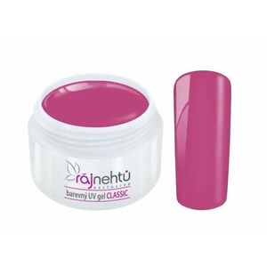 Ráj nehtů Barevný UV gel CLASSIC - Bubblegum Pink 5ml obraz