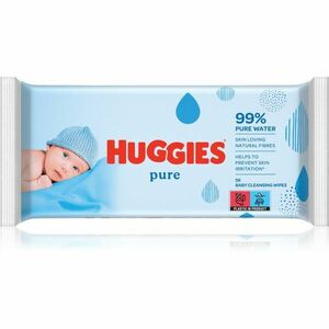 Huggies Pure čisticí ubrousky pro děti od narození 56 ks obraz
