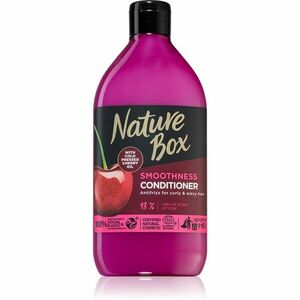 Nature Box Cherry uhlazující kondicionér pro nepoddajné a krepatějící se vlasy 385 ml obraz