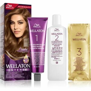 Wella Wellaton Intense permanentní barva na vlasy s arganovým olejem odstín 7/17 Frosted Chocolate 1 ks obraz