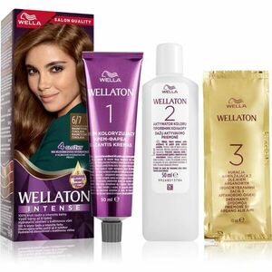 Wella Wellaton Intense permanentní barva na vlasy s arganovým olejem odstín 6/7 Magnetic Chocolate 1 ks obraz