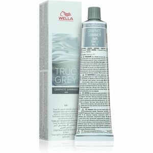 Wella Professionals True Gray tónovací krém pro šedivé vlasy Graphite Shimmer Dark 60 ml obraz