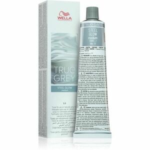 Wella Professionals True Gray tónovací krém pro šedivé vlasy Steel Glow Medium 60 ml obraz