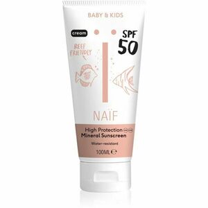Naif Baby & Kids Sun Cream SPF 50 ochranný krém na opalování pro miminka a děti SPF 50 100 ml obraz