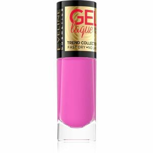 Eveline Cosmetics 7 Days Gel Laque Nail Enamel gelový lak na nehty bez užití UV/LED lampy odstín 206 8 ml obraz