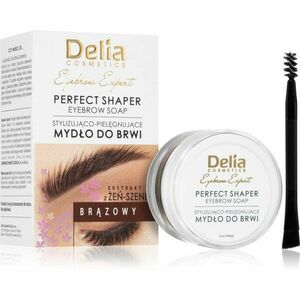 Delia Cosmetics Eyebrow Expert fixační vosk na obočí odstín Brown 10 ml obraz