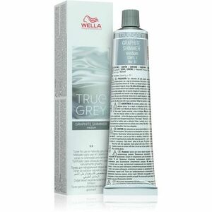 Wella Professionals True Gray tónovací krém pro šedivé vlasy Graphite Shimmer Medium 60 ml obraz