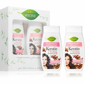 Bione Cosmetics Keratin + Kofein sada I. (na vlasy) pro ženy obraz