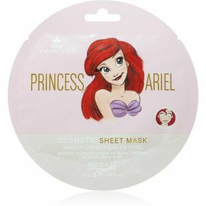Mad Beauty Disney Princess Ariel hydratační plátýnková maska se zklidňujícím účinkem 25 ml obraz