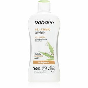 Babaria Cannabis sprchový gel a šampon 2 v 1 200 ml obraz