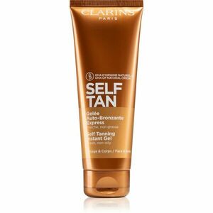 Clarins Self Tan Instant Gel samoopalovací gel na tělo a obličej 125 ml obraz