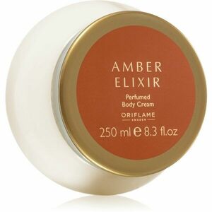 Oriflame Amber Elixir tělový krém s parfemací pro ženy 250 ml obraz