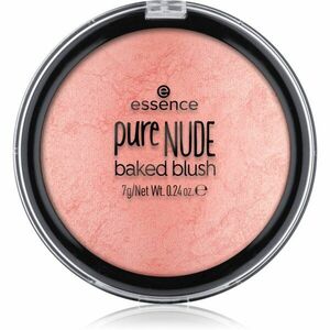 Essence pure NUDE baked pudrová tvářenka odstín 01 Shimmery Rose 7 g obraz