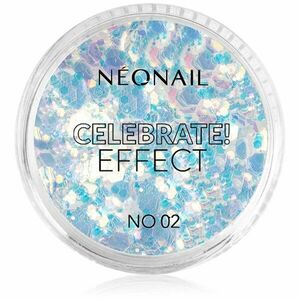 NEONAIL Effect Celebrate! třpytky na nehty odstín 02 2 g obraz