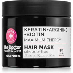 The Doctor Keratin + Arginine + Biotin Maximum Energy keratinová maska na vlasy 295 ml obraz