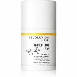 Revolution Haircare R-Peptide 4x4 obnovující bezoplachová maska pro poškozené vlasy 50 ml obraz