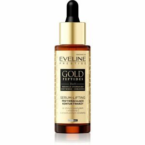 Eveline Cosmetics Gold Peptides protivráskové a liftingové sérum 30 ml obraz