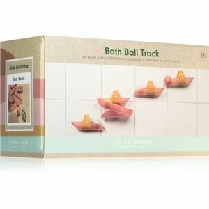 Little Dutch Bath Ball Track Pink kuličková dráha do vany 10 m+ 8 ks obraz