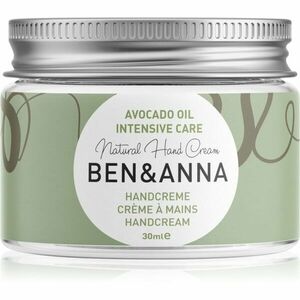 BEN&ANNA Natural Hand Cream Intensive Care intenzivní krém na ruce s avokádem 30 ml obraz