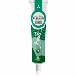 BEN&ANNA Toothpaste Spearmint přírodní zubní pasta s fluoridem 75 ml obraz