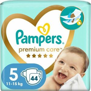 Pampers Premium Care Size 5 jednorázové pleny 11-16 kg 44 ks obraz