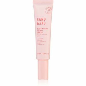 Sand & Sky Tinted Glow Primer SPF 30 ochranný tónovaný fluid na obličej SPF 30 60 ml obraz