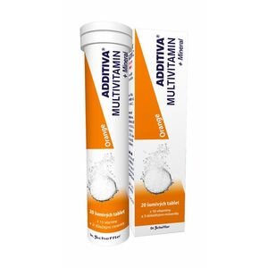 Additiva Multivitamin + Mineral pomeranč 20 šumivých tablet obraz