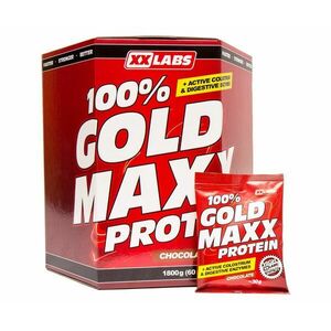 Xxlabs 100% gold maxx protein čokoláda sáčky 60x30 g obraz