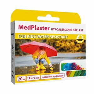 MedPlaster Náplast FOR KIDS water resistant 19x72 mm 20 ks obraz