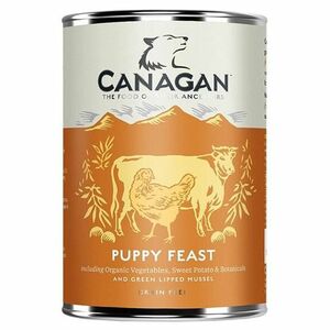CANAGAN Puppy feast konzerva pro psy 400 g obraz