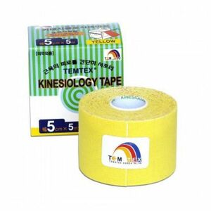 TEMTEX Tejpovací páska žlutá 5cmx5m obraz