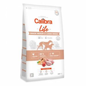 CALIBRA Life Senior Medium&Large Chicken granule pro psy 1 ks, Hmotnost balení: 2, 5 kg obraz