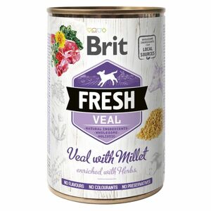 BRIT Fresh Veal with Millet konzerva pro psy 400 g obraz