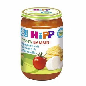 HiPP Pasta Bambini Rajčata se špagetami a mozzarellou 220 g obraz