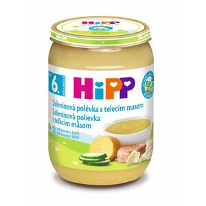 Hipp BABY MENU BIO Polévka zeleninová s telecím 190 g obraz